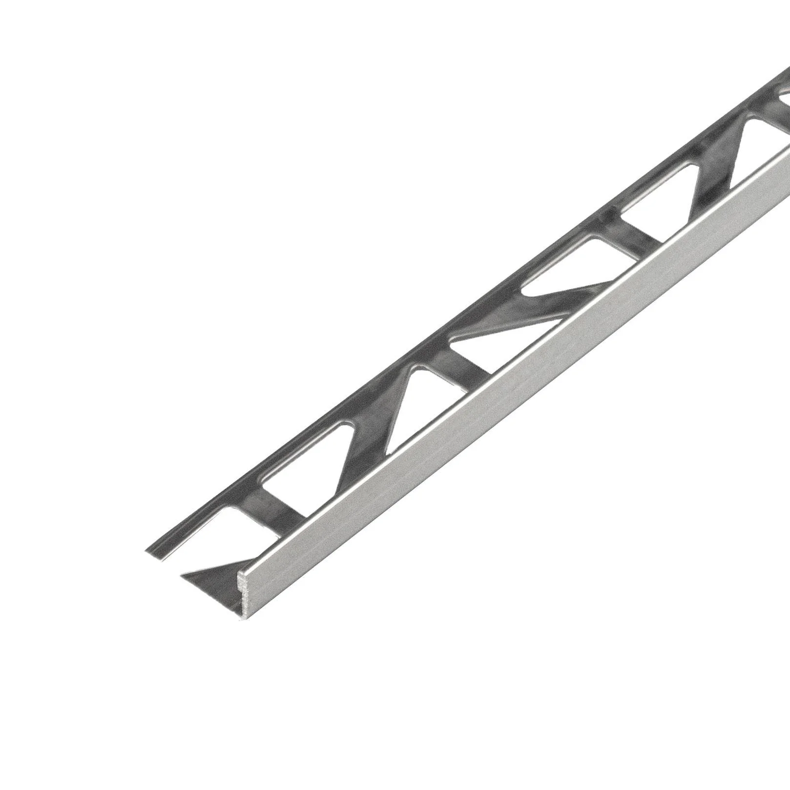 DURAL hoekprofiel DUROSOL RVS (V2A/304) hoogglans gepolijst met beschermfolie 8mm 250cm DURAL hoekprofiel DUROSOL RVS (V2A/304) hoogglans gepolijst met beschermfolie 8mm 250cm