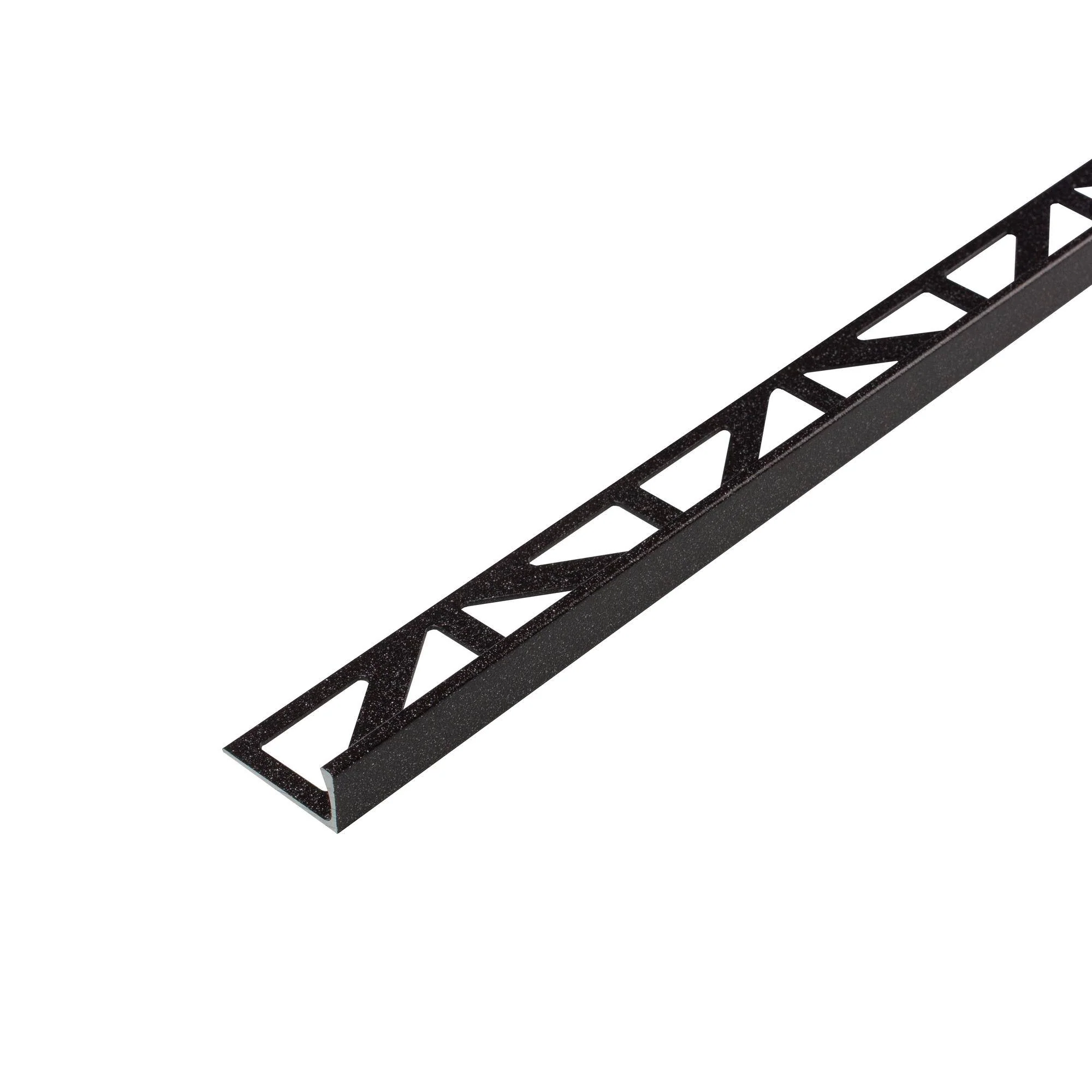 DURAL hoekprofiel DUROSOL aluminium gepoedercoat Salt’n’pepper zwartbruin 10mm 250cm DURAL hoekprofiel DUROSOL aluminium gepoedercoat Salt’n’pepper zwartbruin 10mm 250cm
