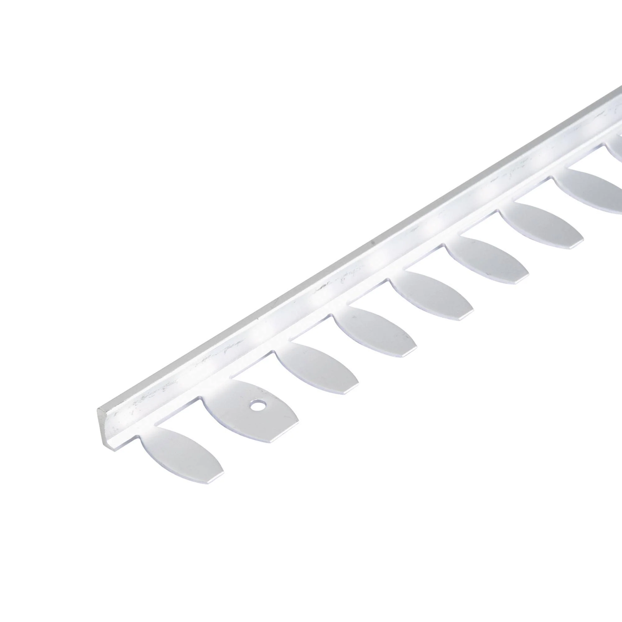 DURAL hoekprofiel voor buigen DUROSOL aluminium geanodiseerd zilver 12,5 mm 250 cm