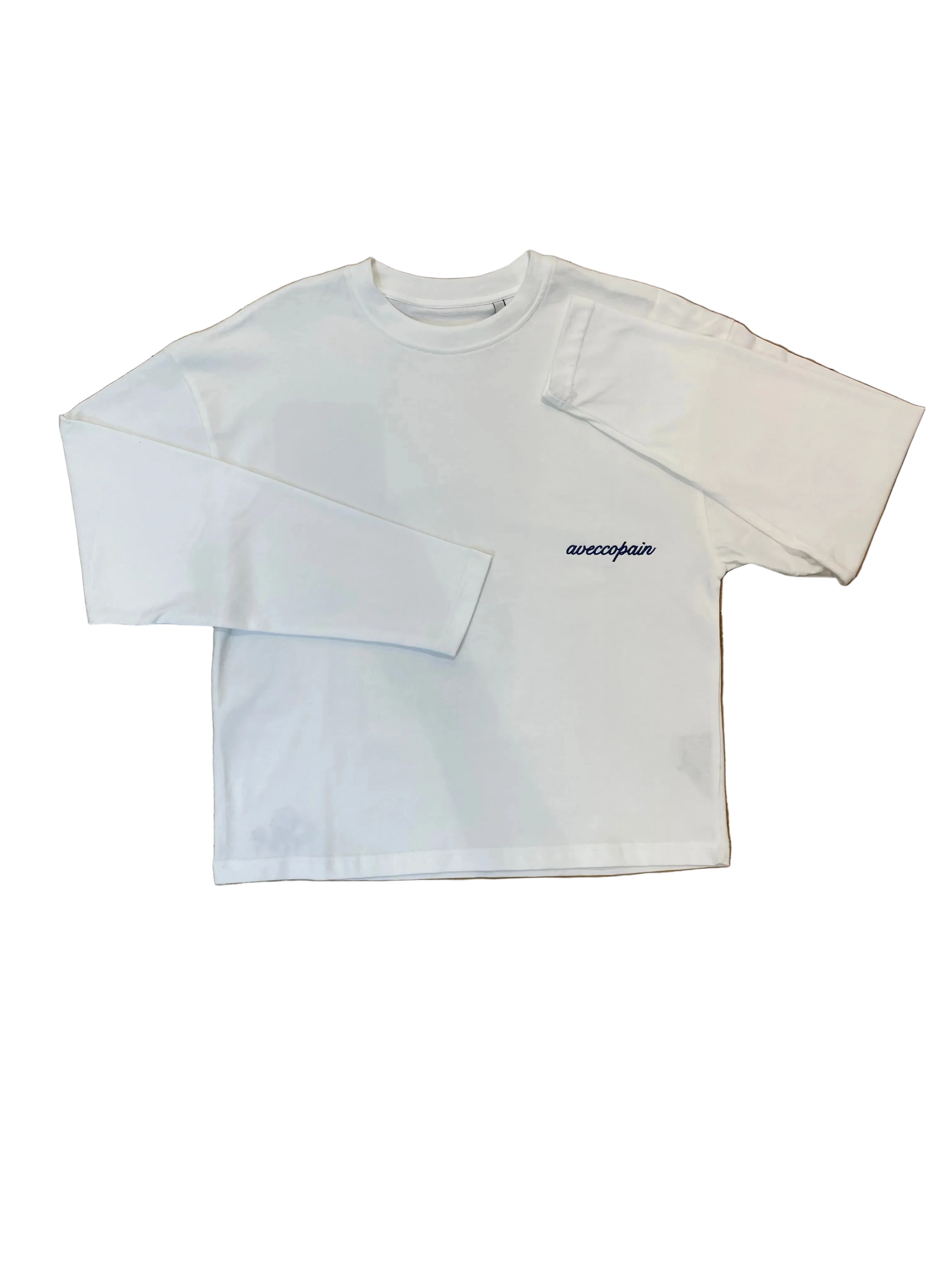 Longsleeve Aveccopain White Longsleeve Aveccopain White