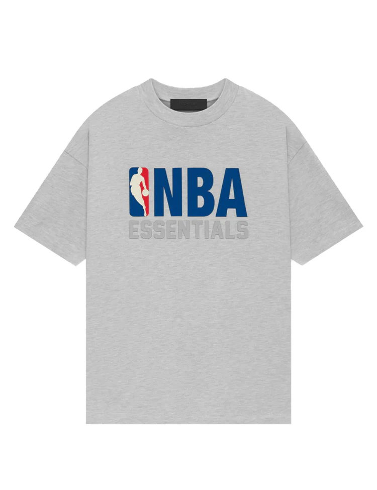 Fear of God Essentials SS Tee Warm Heather NBA Fear of God Essentials SS Tee Warm Heather NBA