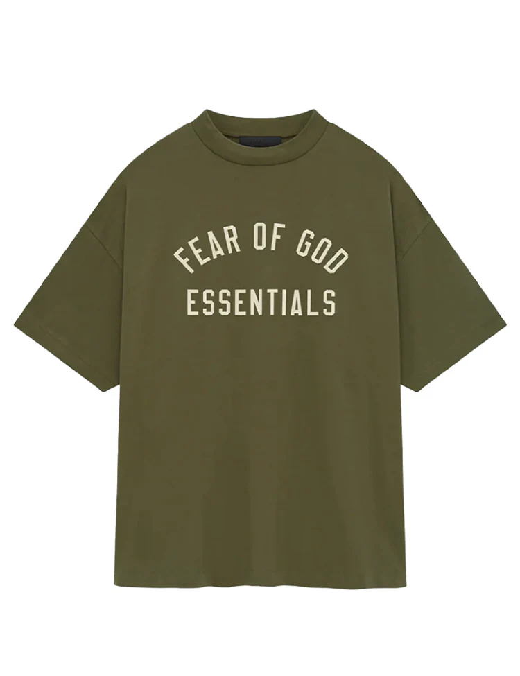 Fear of God Essentials SS Tee Dark Military