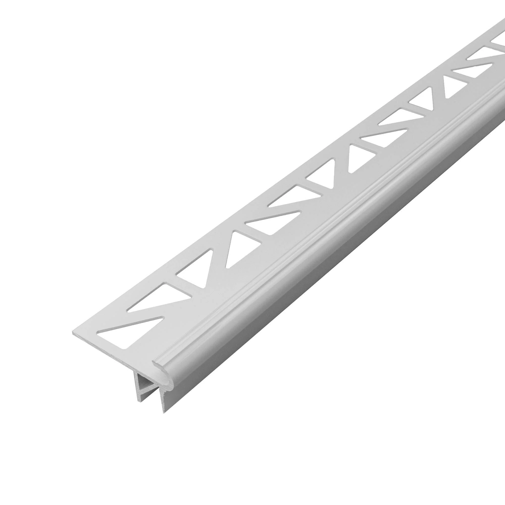 DURAL basisprofiel FLORENTOSTEP LED aluminium gepoedercoat wit 11mm 250cm