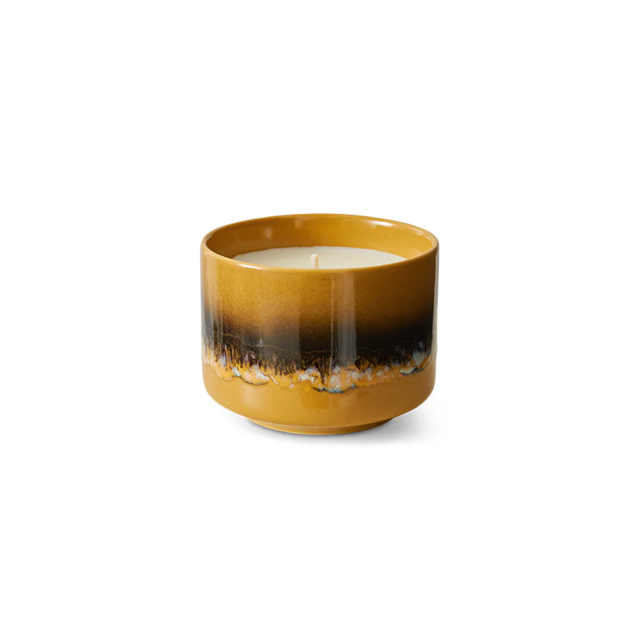 Hkliving 70s ceramics – Small scented candle Valencia