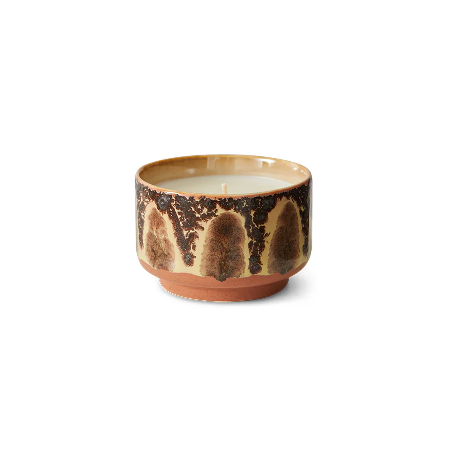 Hkliving 70s ceramics – Small scented candle Kyoto