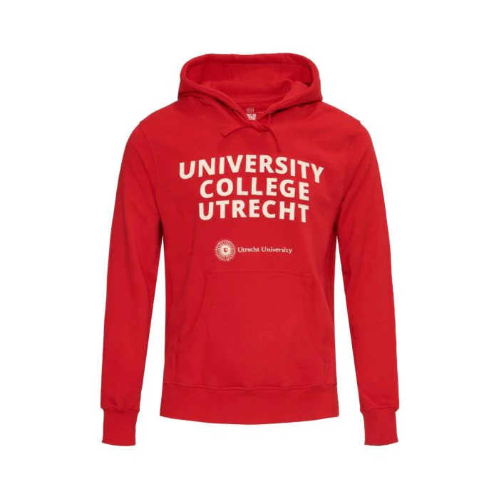 Hooded Sweater UCU Rood – oud model