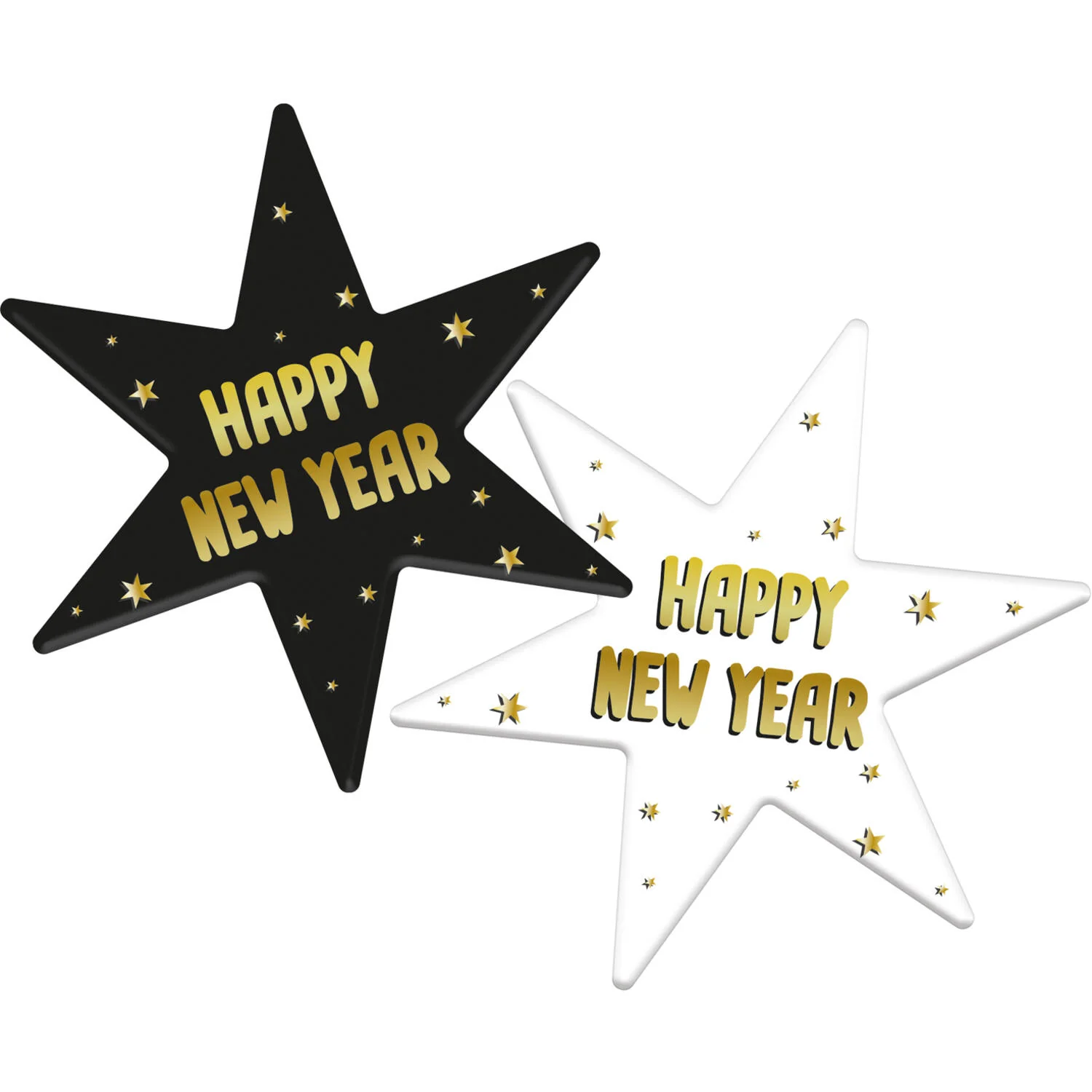Folat Onderzetters – BlackGold HNY – 12 x 14 cm – 6 stuks