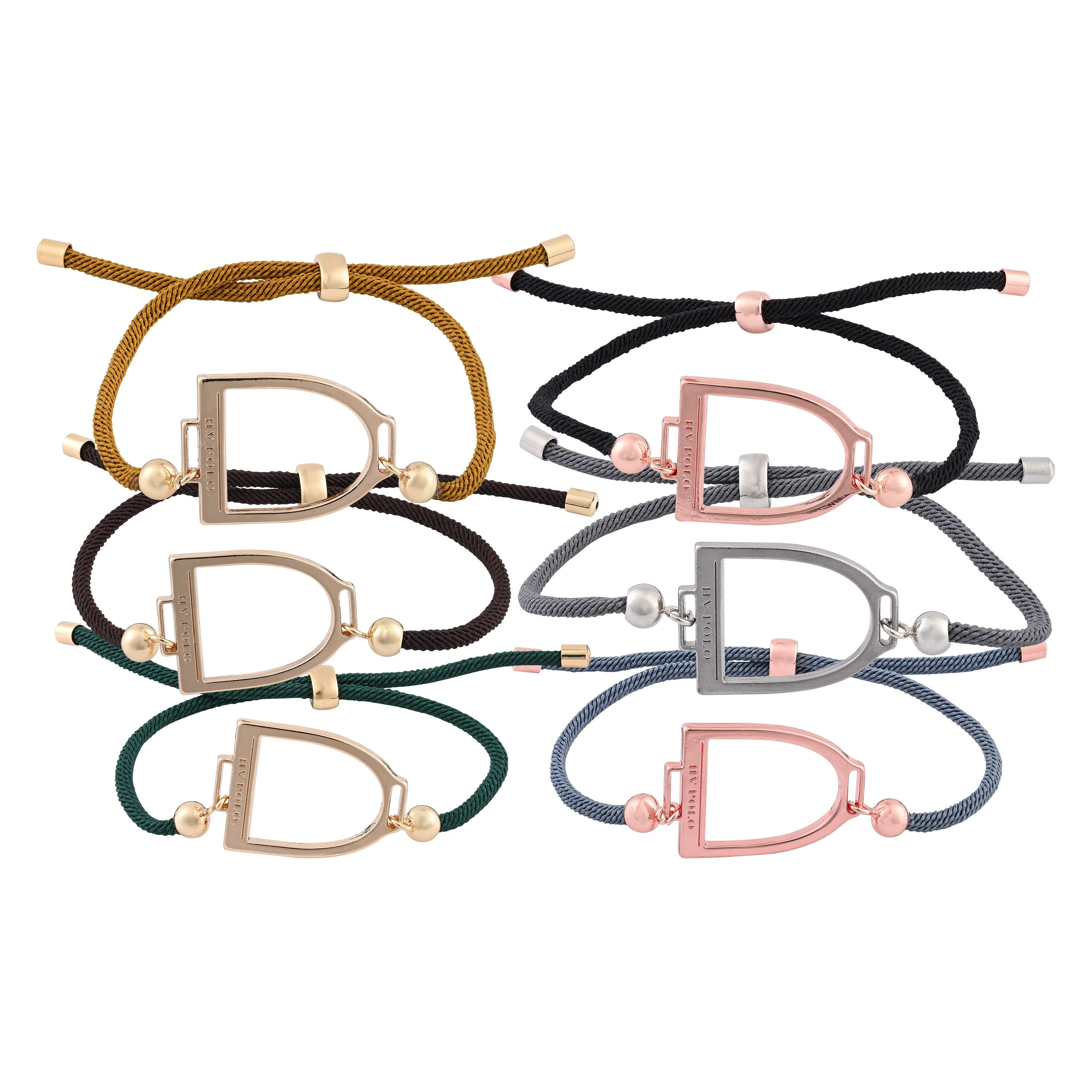 HV Polo Armband Kathy, Lichtbruin-Goud