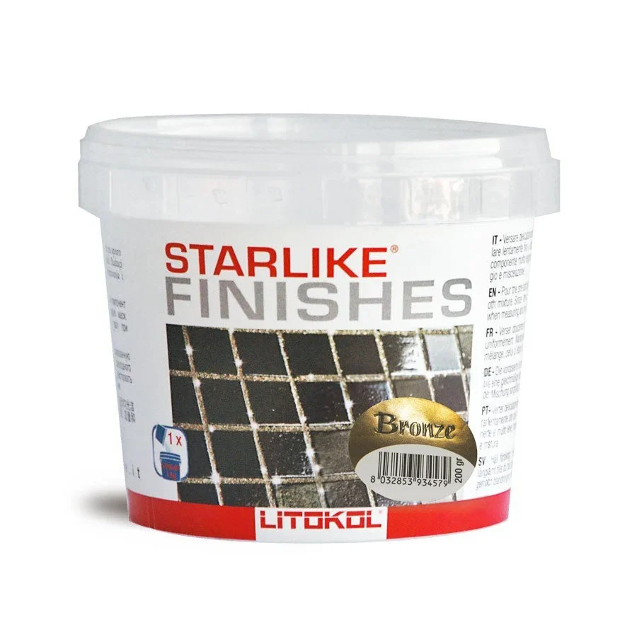 Kleureffect Bronze Litokol STARLIKE® Finishes 200 gram voor 5 kg