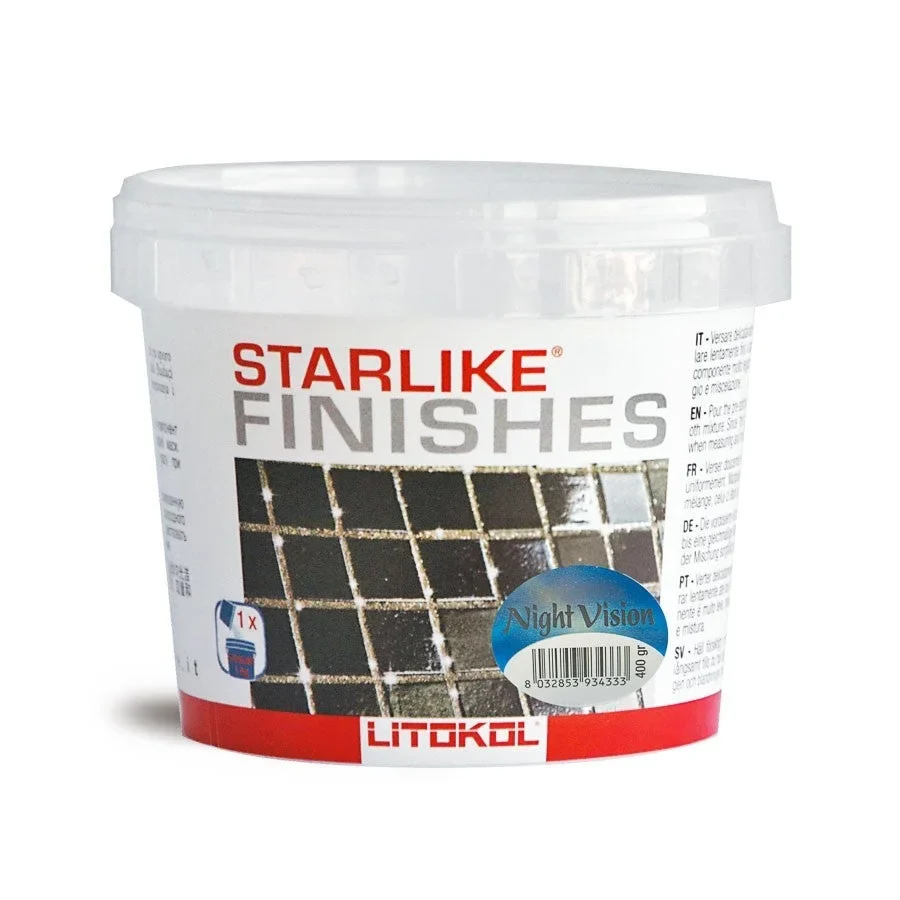 Kleureffect Glow in the dark | Night vision Litokol STARLIKE® Finishes 200 gram voor 2,5 kg