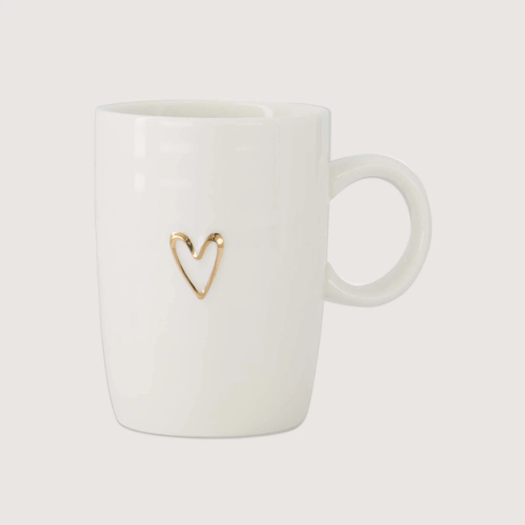 Koffiemok met oor Lijn Hartje