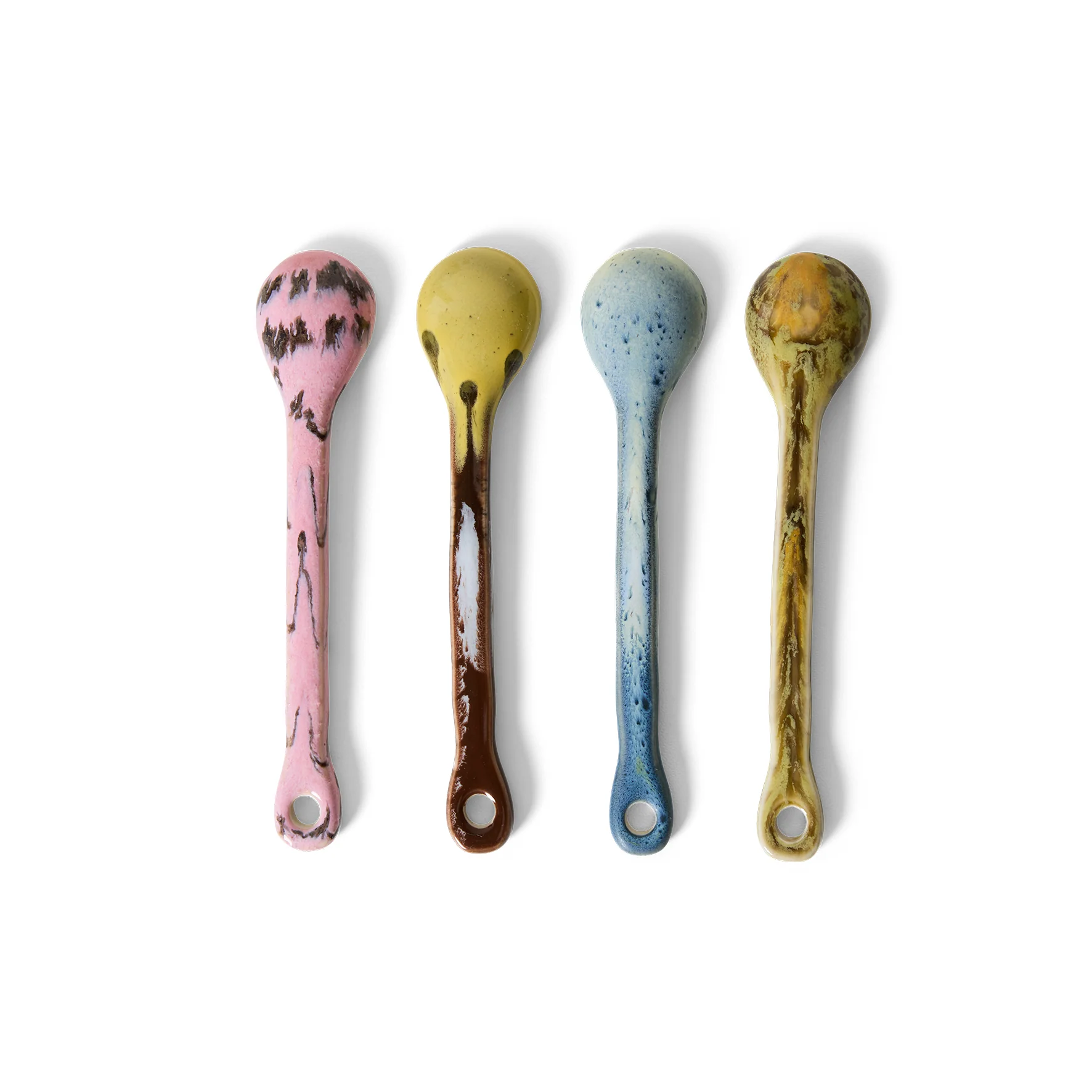 Hkliving 70s ceramics – Spoons M sketch (set of 4)