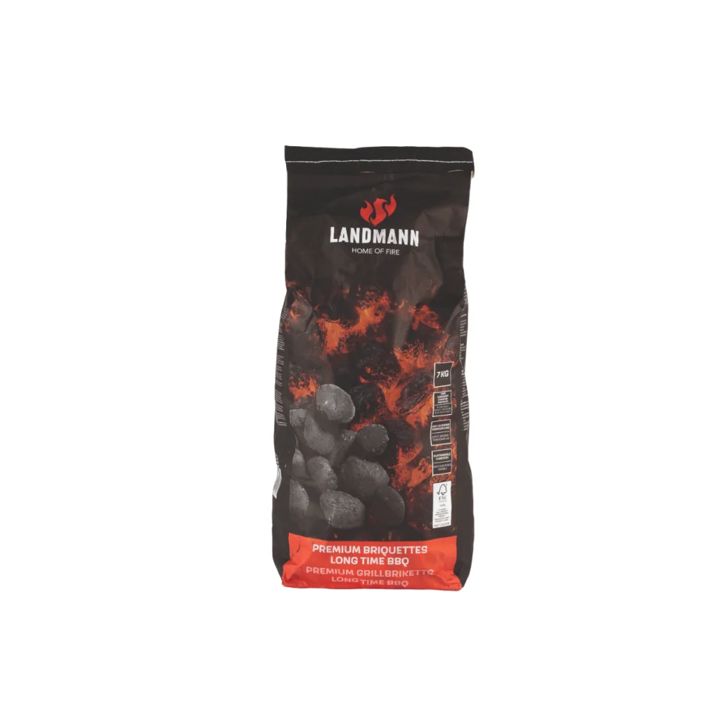 Landmann Premium BBQ Briketten 7 Kg 100% Fsc