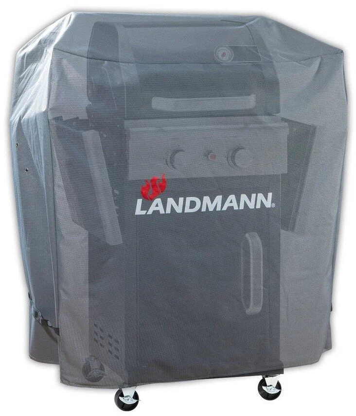 Landmann Premium Polyester Beschermhoes M/L – 128 x 58.4 x 117 cm (B x D x H) – Grijs