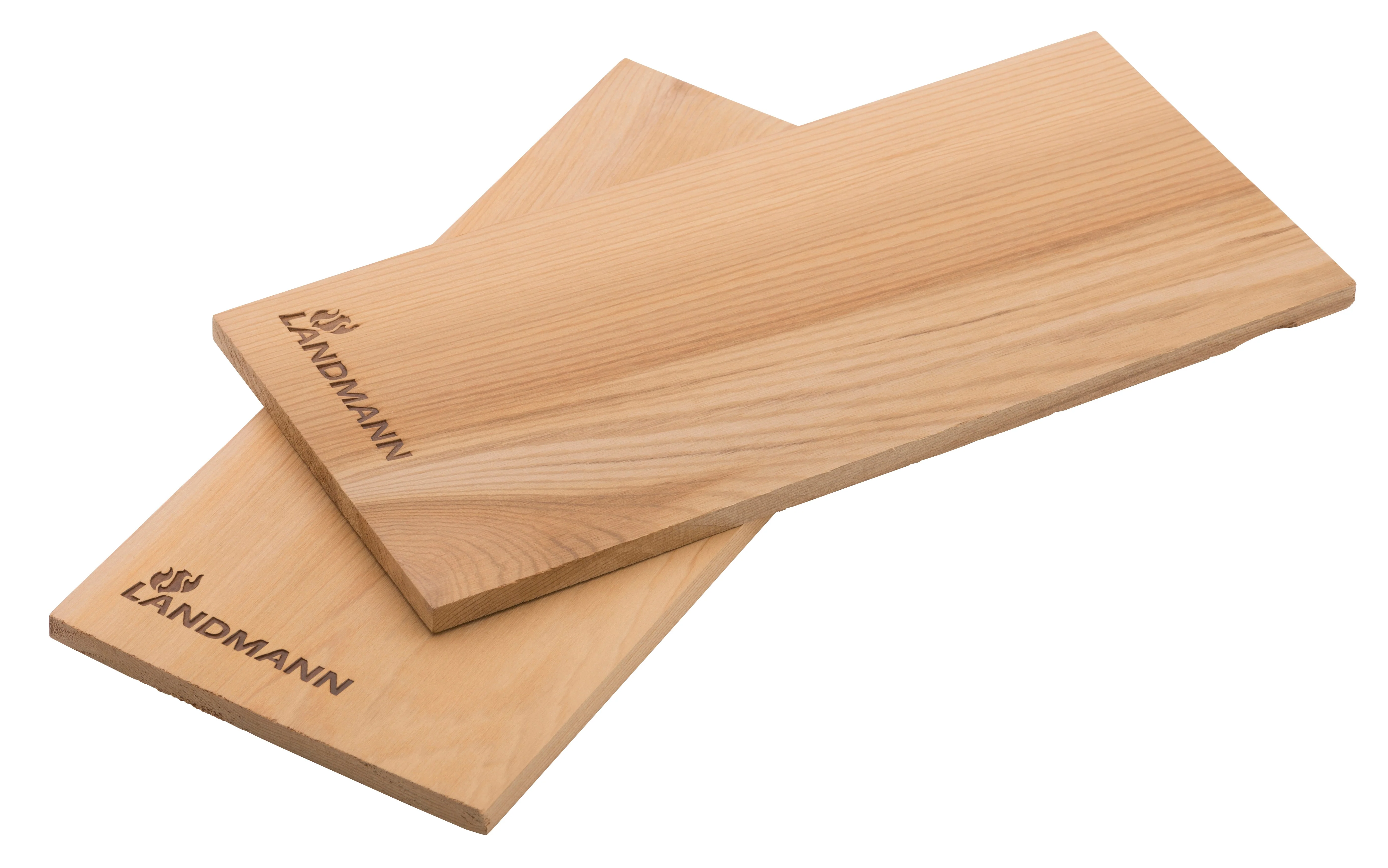 Landmann Selection BBQ rookplank ceder-mild, set van twee 14 x 30 x 1 cm