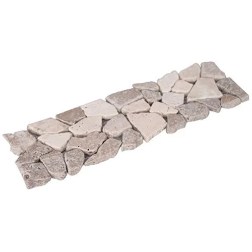 Listello Belice antiek Keramiek 7,5 x 25 cm grijs