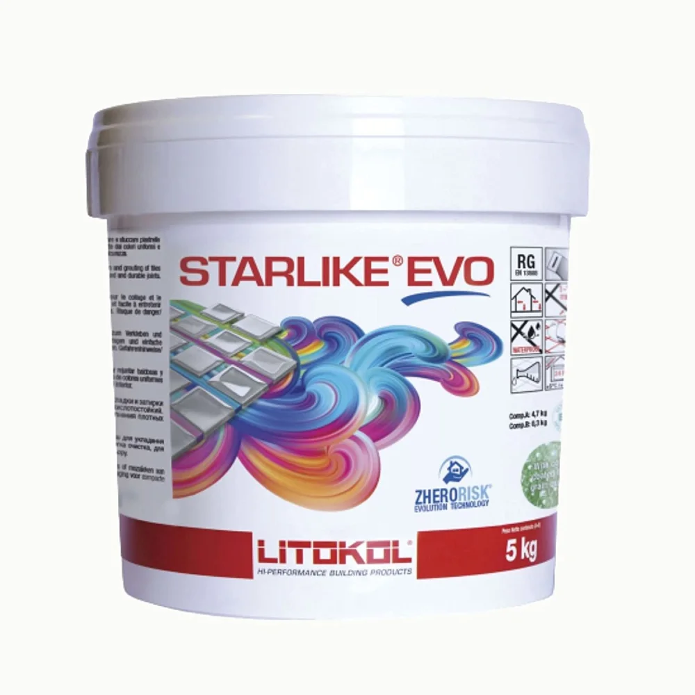 Epoxy voegmiddel Litokol STARLIKE® EVO 100 Bianco assoluto 2,5 kg