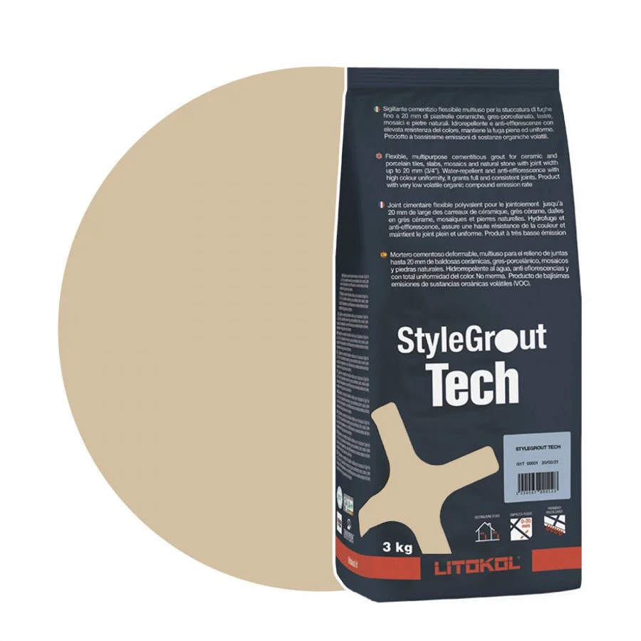 Litokol Voegmiddel StyleGrout Tech Beige-1 á 3 kg