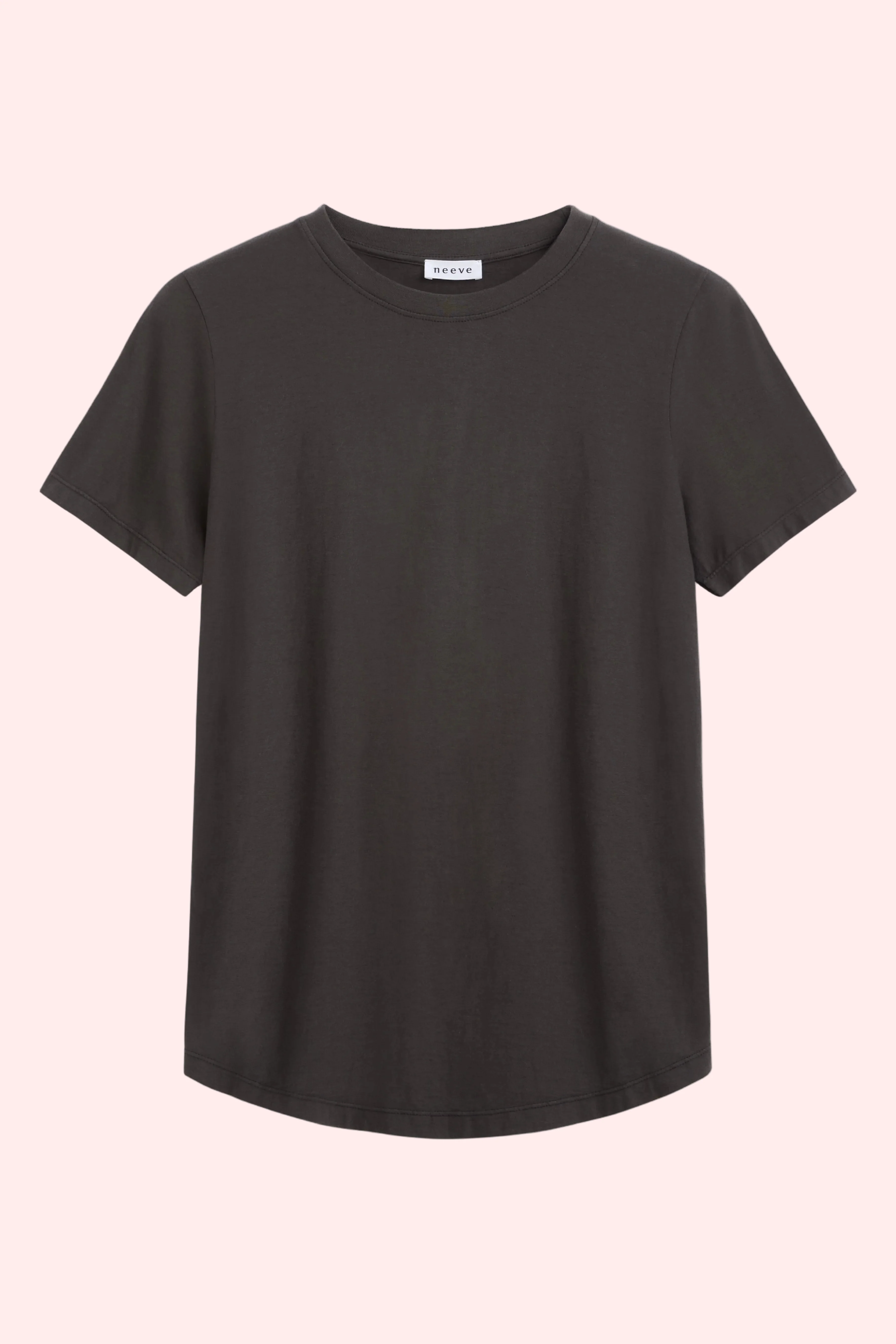 crew-neck t-shirt The Michelle Pitch Black