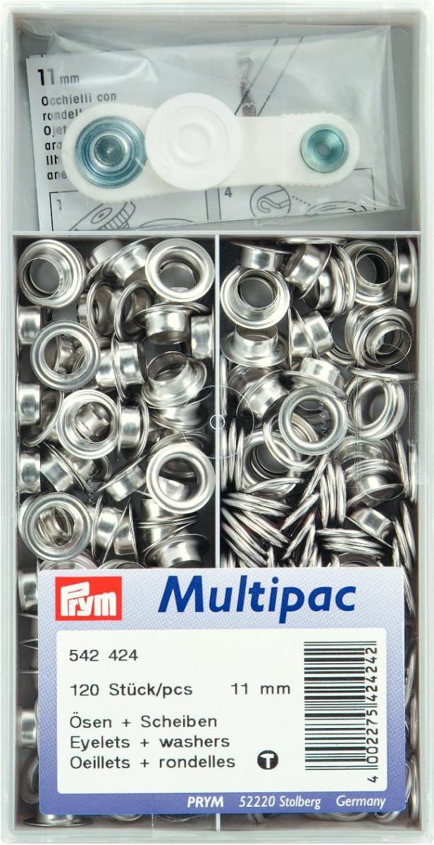 Multipac Prym Nestels – 11mm – Zilver – 542424