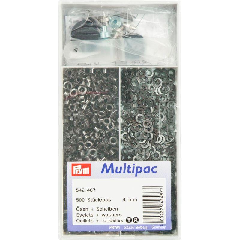 Multipac Prym Nestels – 4mm – Zwart/brons – 542487