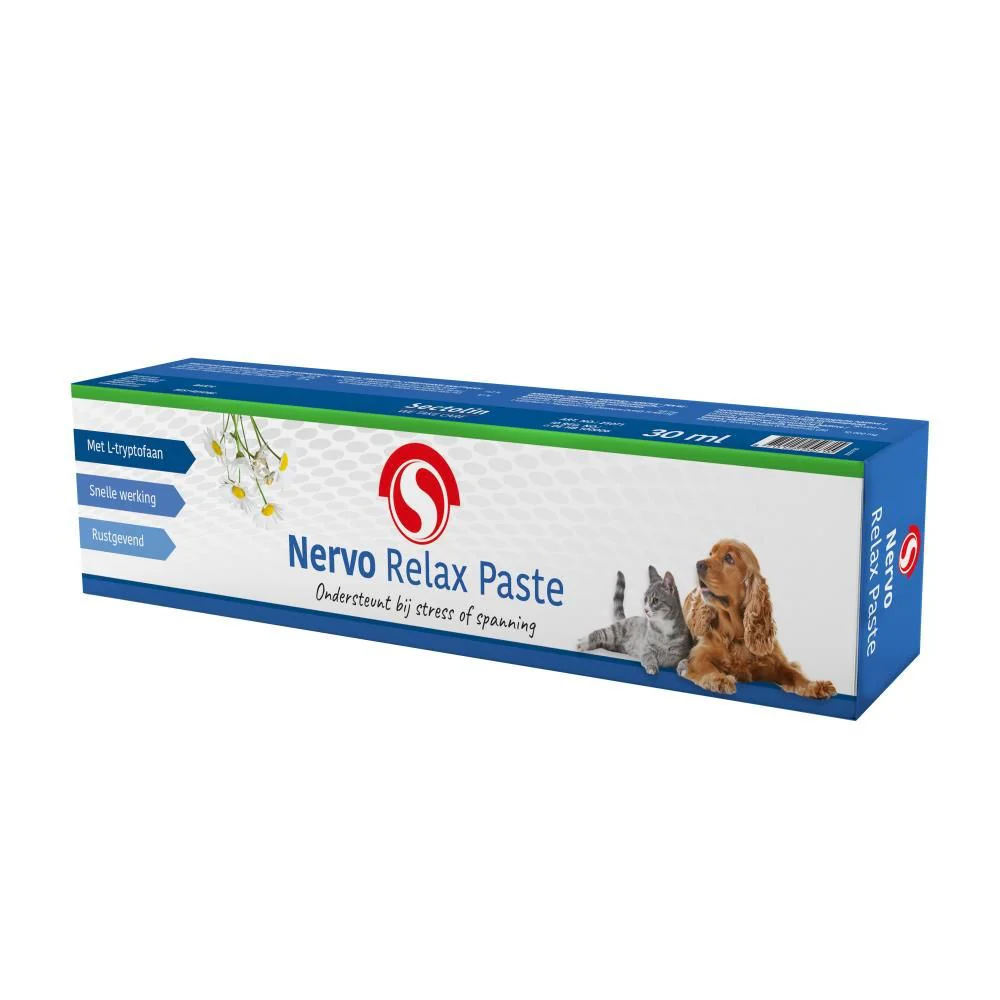 Sectolin Nervo Relax Paste Hond & Kat 30ml Sectolin Nervo Relax Paste Hond & Kat 30ml