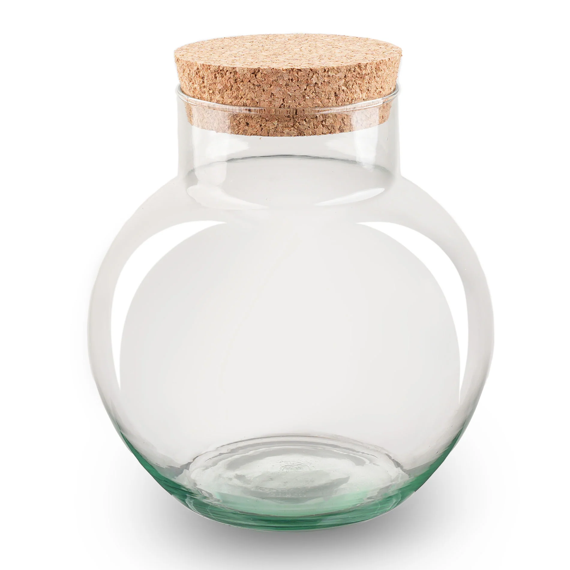 Terrarium fles ‘Noah’ met kurk – Gesloten terrarium Ø 18,5 cm ↑ 19 cm