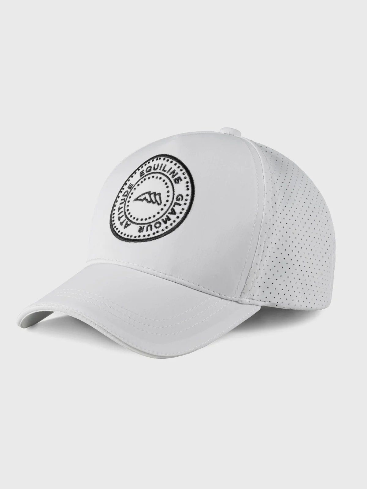Equiline Grev Baseball cap, wit