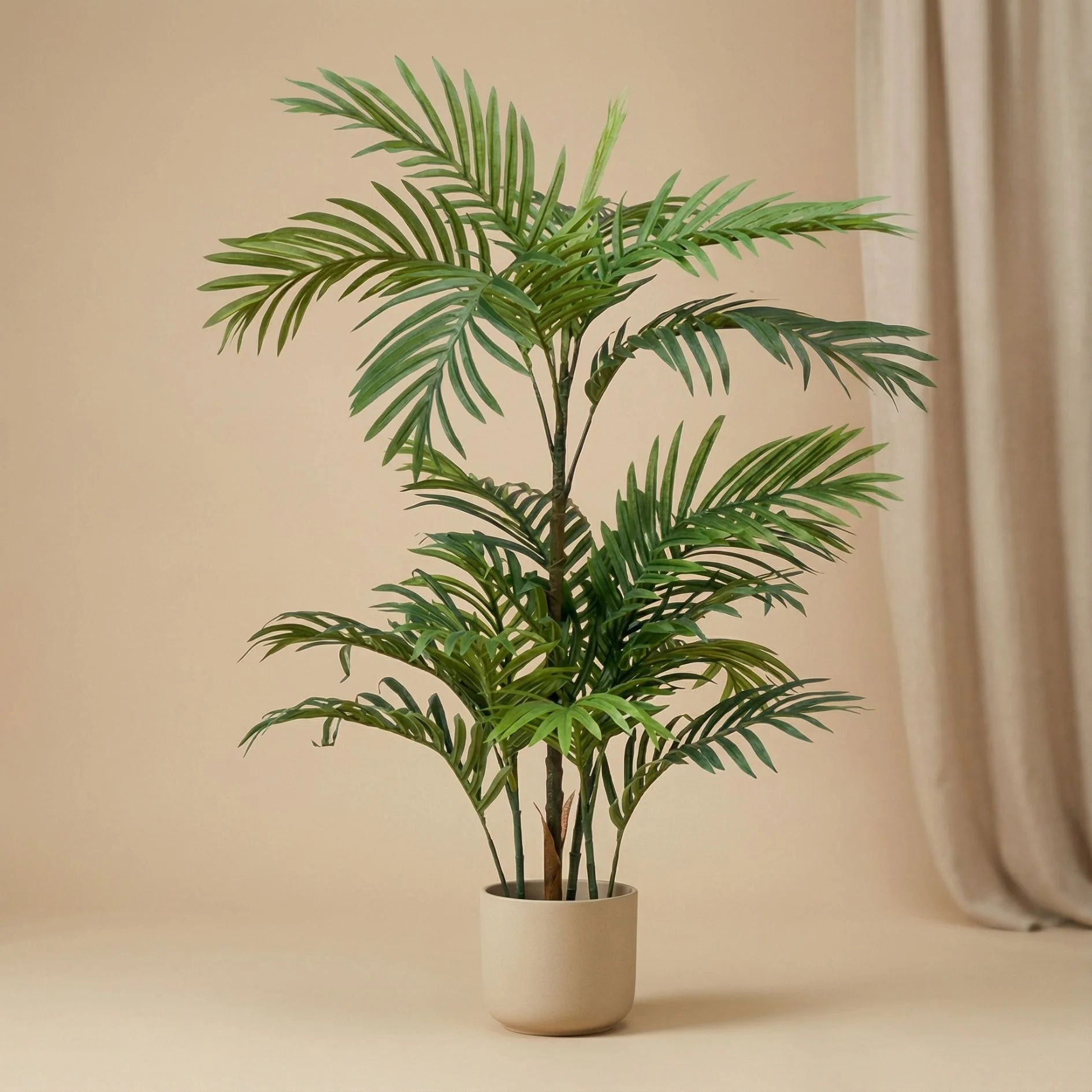 Palm Phoenix – Kunstplant in zwarte pot – 90 cm Palm Phoenix – Kunstplant in zwarte pot – 90 cm