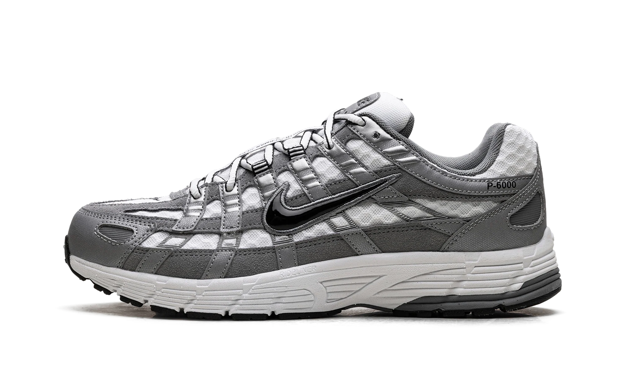 Nike P-6000 White Metallic Cool Grey Black Nike P-6000 White Metallic Cool Grey Black
