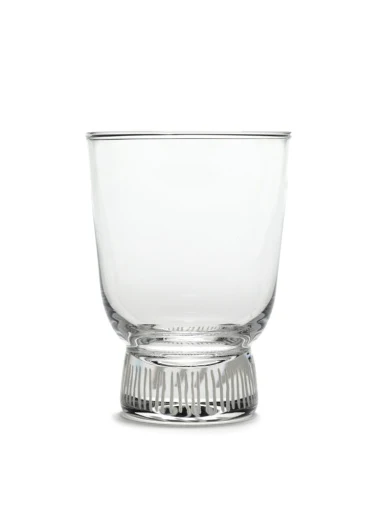 Serax – Ottolenghi – GLAS STRIPES GEZANDSTRAALD FEAST – Set van 4 Serax – Ottolenghi – GLAS STRIPES GEZANDSTRAALD FEAST – Set van 4