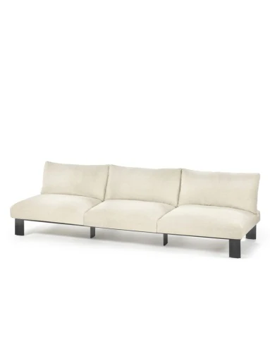 Serax – Bea Mombaers – BENCH 3-SEAT+KUSSEN OUTDOOR BEIGE