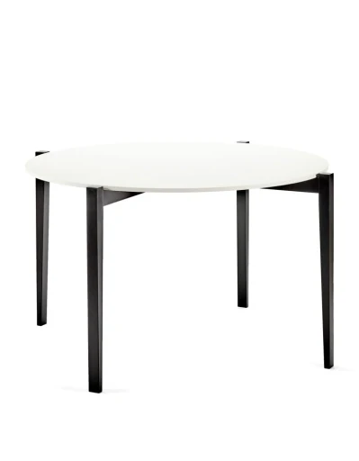 Ann Demeulemeester – Ann Demeulemeester – TAFEL ROND ZWART OFF WHITE ÉLOÏS