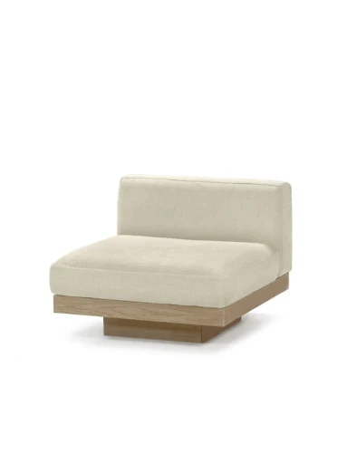 Serax – Vincent Van Duysen – BENCH 1-ZIT OUTDOOR CHALK RUDOLPH