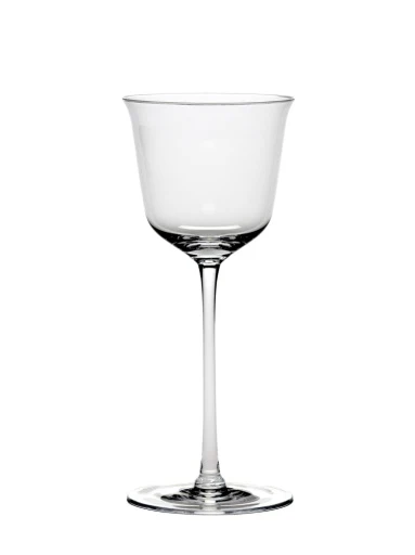 Ann Demeulemeester – Ann Demeulemeester – RODE WIJNGLAS TRANSPARANT GRACE  – Set van 4