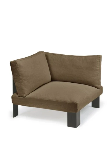 Serax – Bea Mombaers – BENCH HOEKZIT+KUSSEN OUTDOOR CAMEL