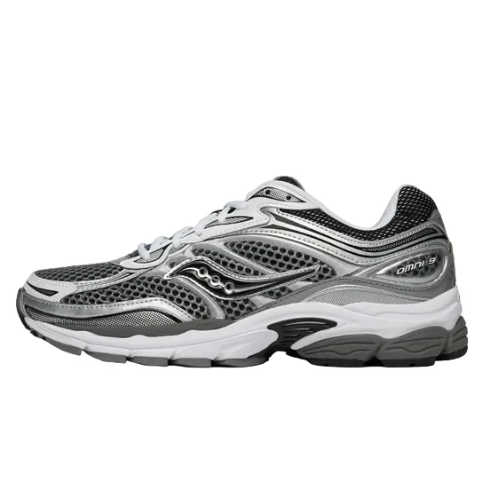 Saucony Progrid Omni 9 Grey Silver Saucony Progrid Omni 9 Grey Silver