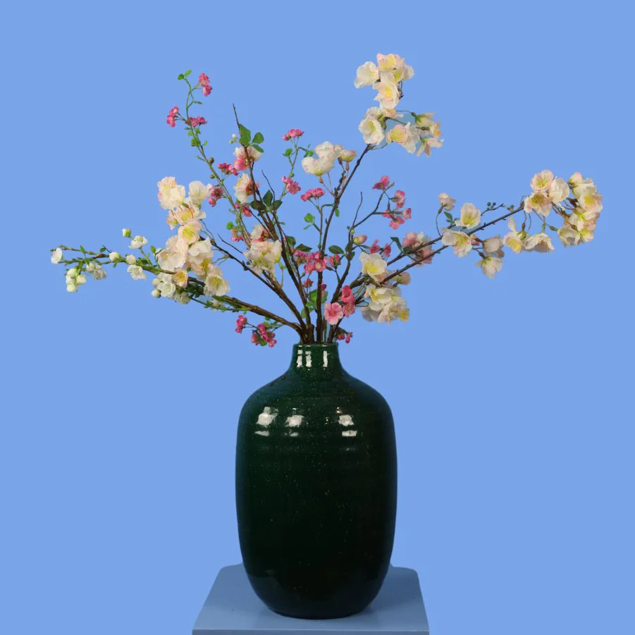 L – Sonny | Serax vaas met kunstbloemen | Large