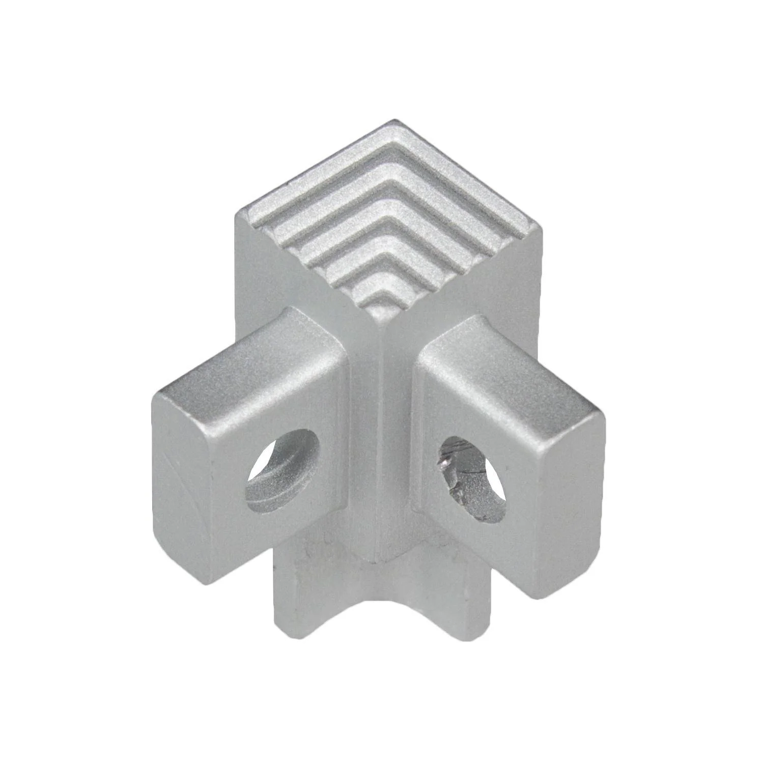 DURAL binnenhoek SQUARESTEP aluminium geanodiseerd zilver 11mm