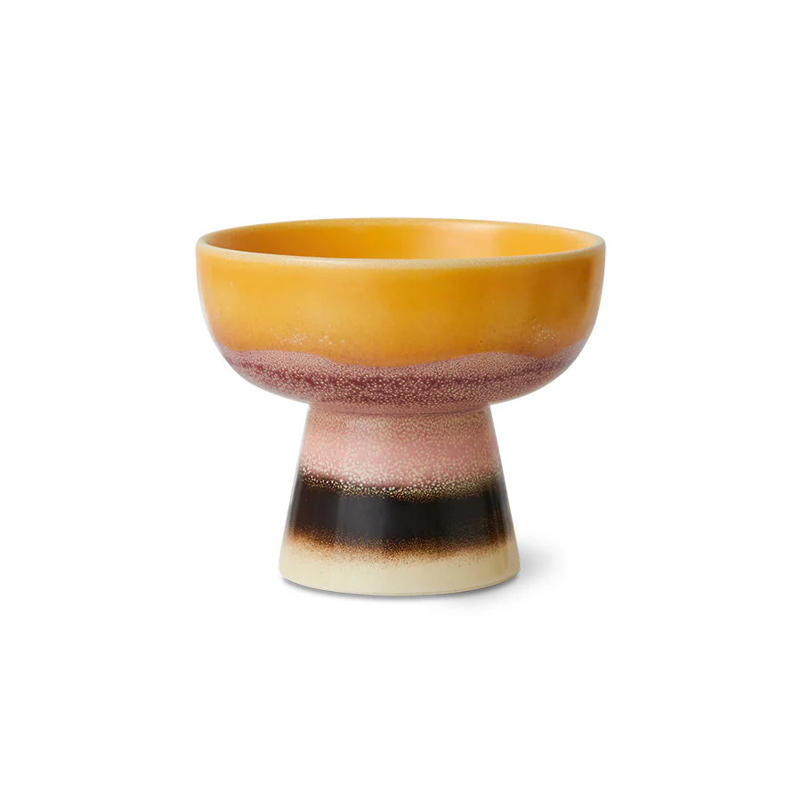 Hkliving 70s ceramics – Tapas bowl on base Sunshade