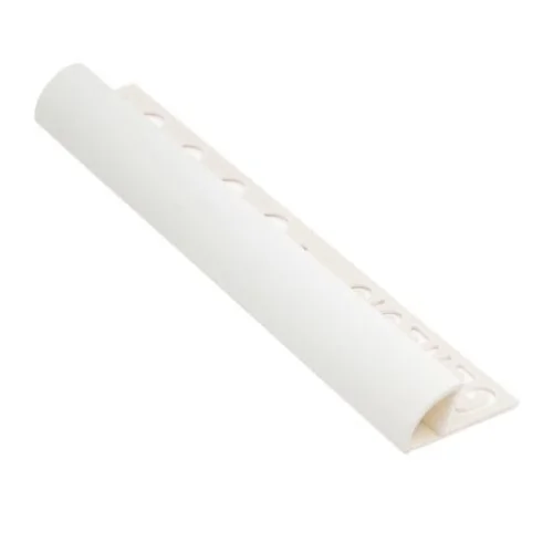 Tegelprofiel Kwadrant Wit PVC 8 mm 250 cm ETR808.01 by Genesis