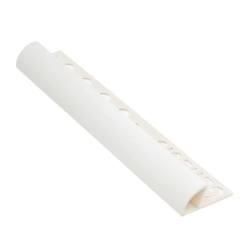 Tegelprofiel Kwadrant Wit PVC 10 mm 250 cm ETR108.01 by Genesis