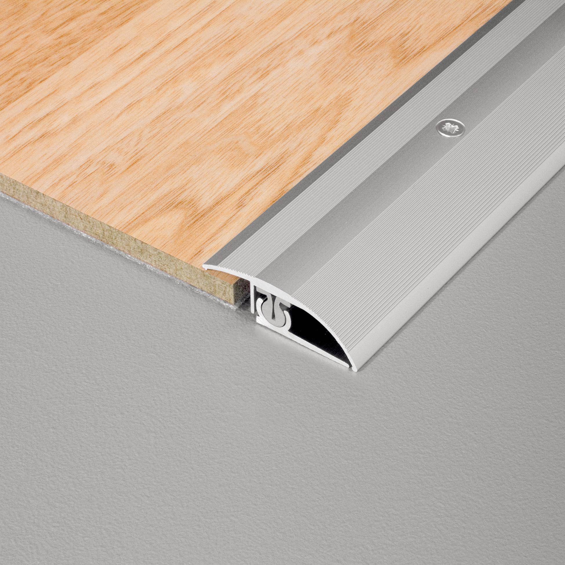DURAL verstelprofiel TRIFLOOR FINISH aluminium geanodiseerd zilver 45490mm 270cm