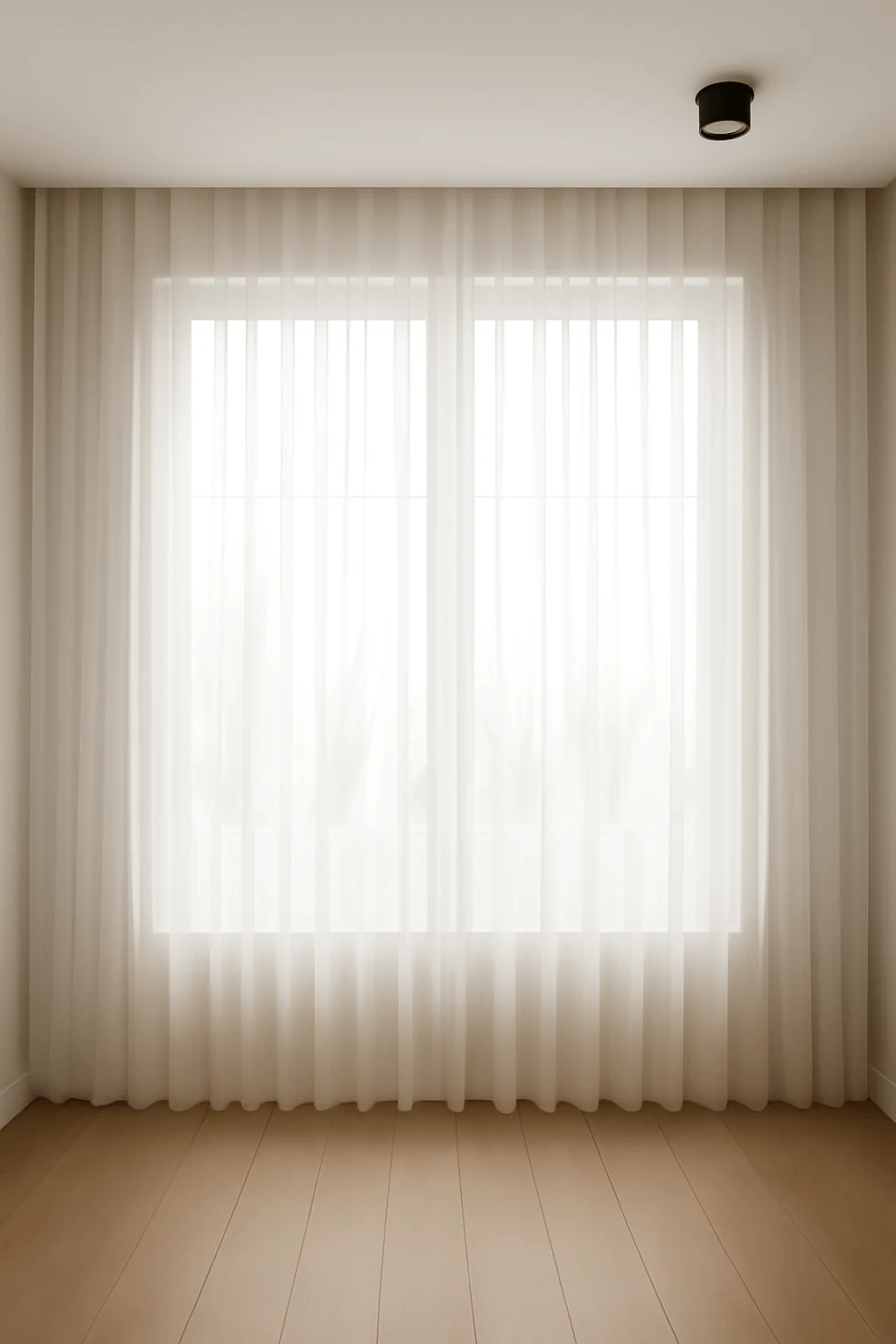Vitrage – Basic Voile – Gebroken wit