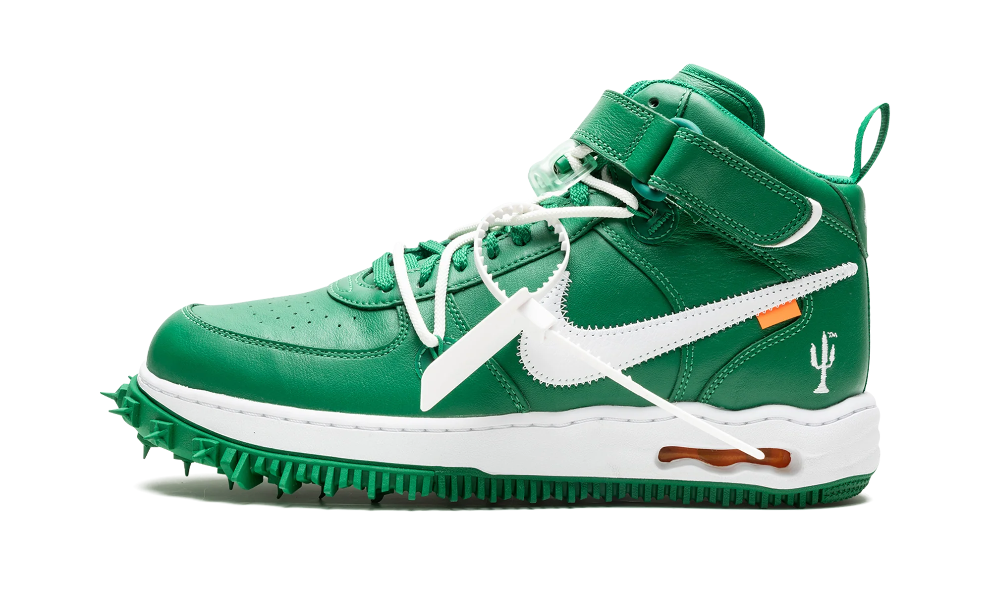 Nike Air Force 1 Mid Off-White Pine Green